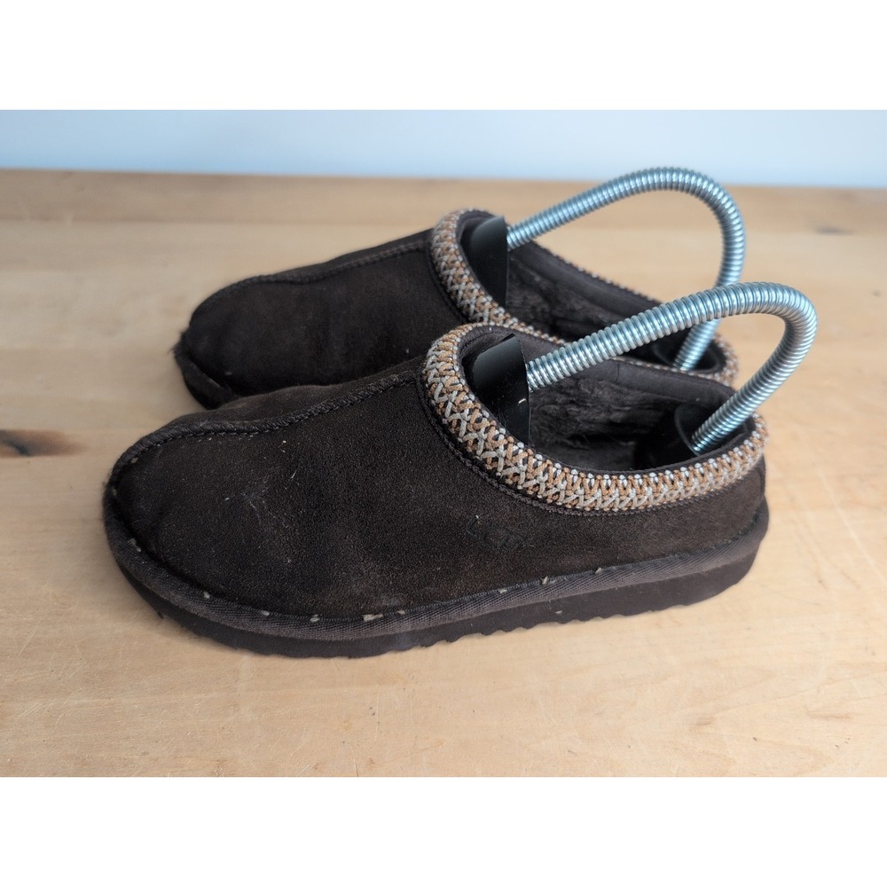 UGG Kids Tasman II Slipper Shoe Dusted Cocoa Authentic 1019066K  Size 3